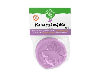 konopne mydlo levandule