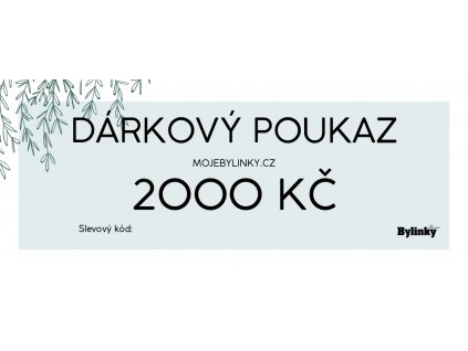 Voucher 2000 Kč