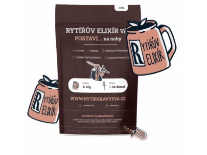 Rytířův Elixír - bylinný čaj na podporu erekce