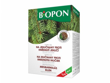 Hořká sůl BOPON proti hnědnutí jehličí 1kg 