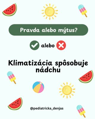 Koľkokrát v živote ste už vyslovili alebo počuli: ❄️ „Neseď pod tou klímou, prechladneš...“? 🤧 🔍 Poďme sa spolu pozrieť na...