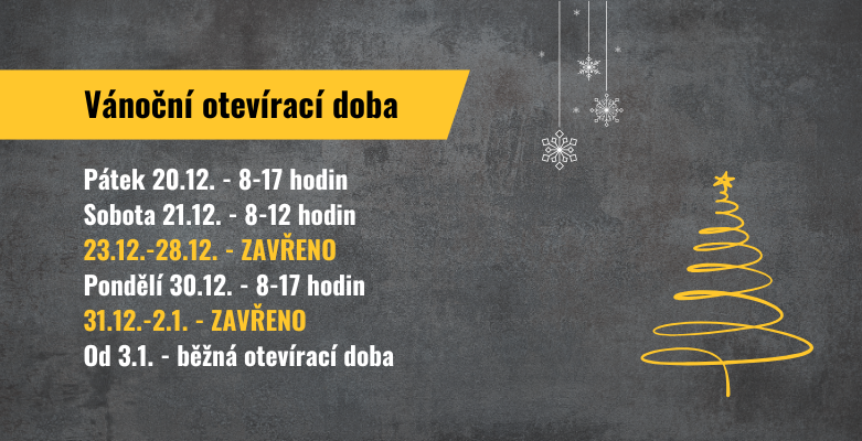 Vánoční otevírací doba