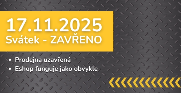 17.11. Svátek zavřeno