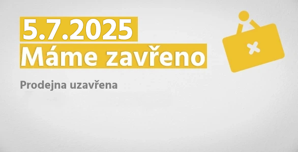 Sobota 5.7. zavřeno