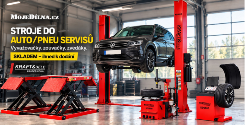Stroje do auto/pneu servisů - SKLADEM