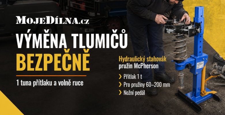 Stahovák pružin McPherson