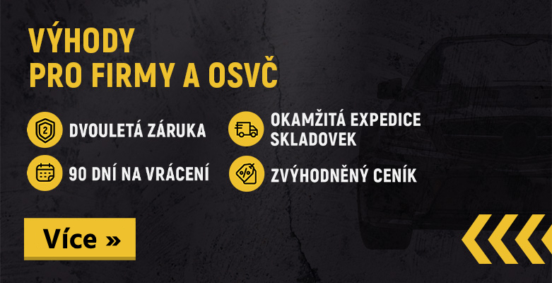Výhody pro firmy a osvč