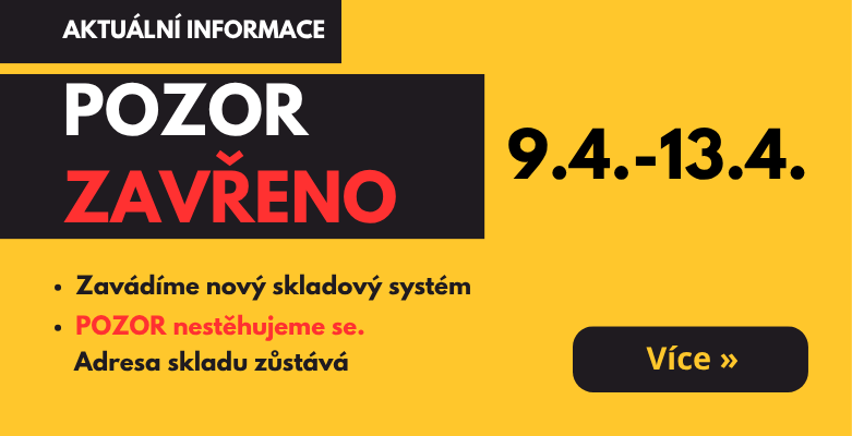 POZOR Omezení provozu 9.4. - 13.4.