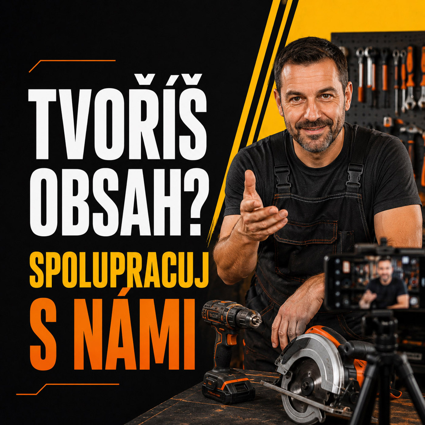 Influenceři a youtubeři, spolupracujte s námi