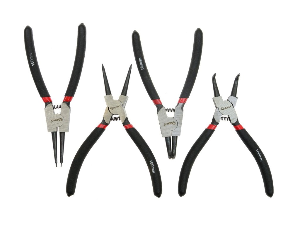 Kleště na seger kroužky vnitřní, vnější 160mm 01