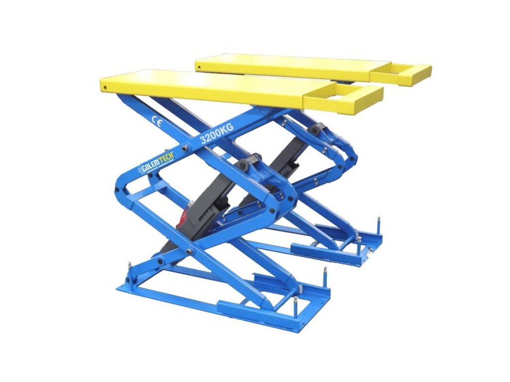 Nůžkový zvedák 3200 kg do podlahy - Golemtech 1