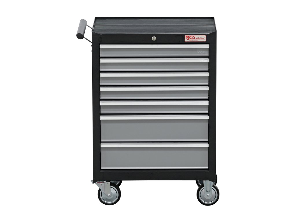 Vozík montážní pojízdný, 7 zásuvek - BGS 2001 01