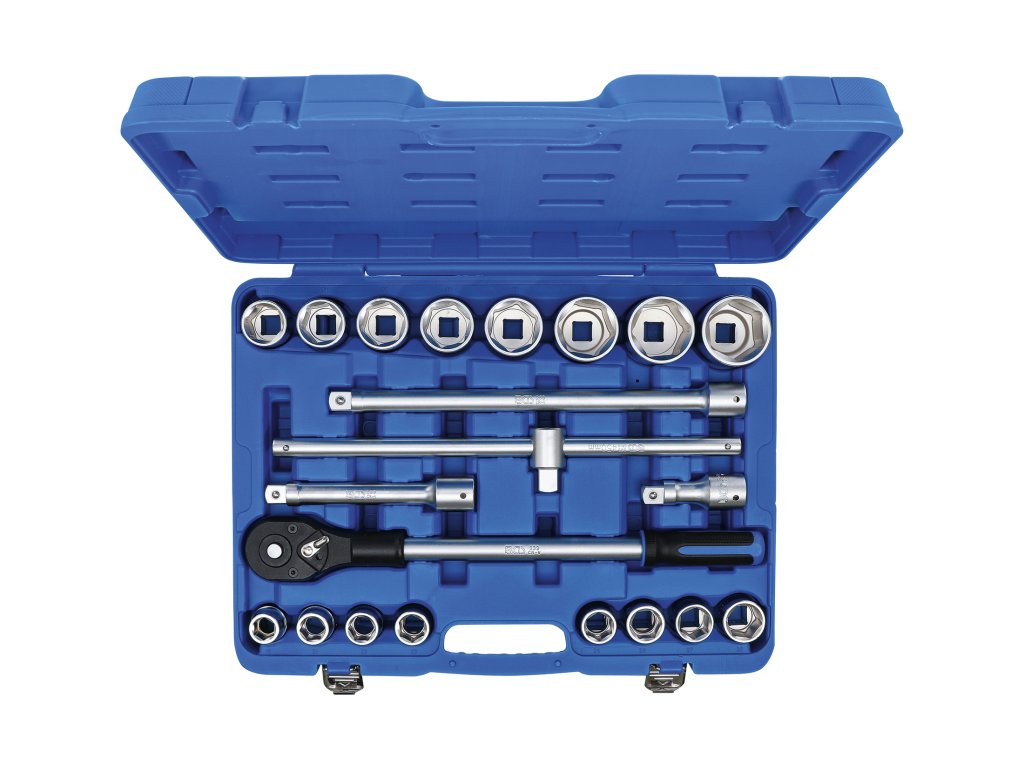 Gola sada 3/4"; 21 dílů, šestihran - BGS 1207 01