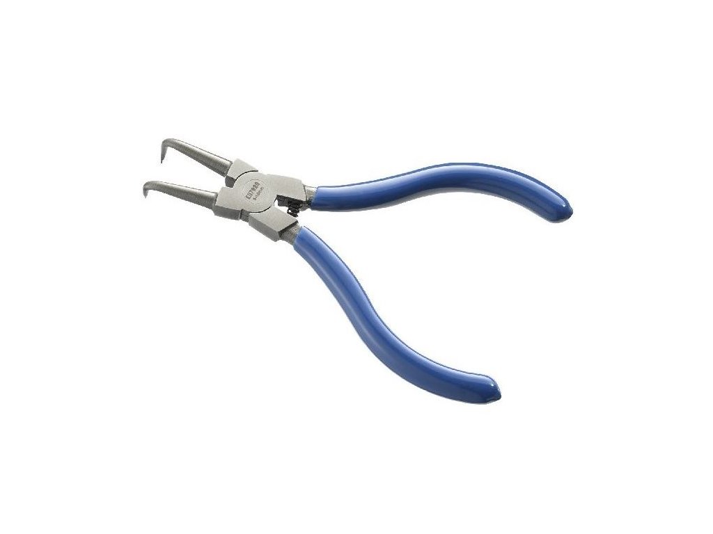 Kleště na pojistné kroužky - vnitřní zahnuté 3-10 mm, déka 130 mm - Tona Expert E117920T