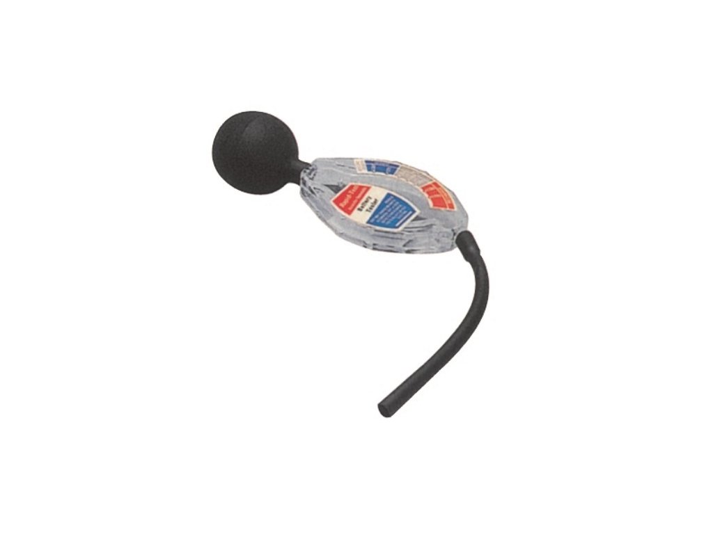 Měřič hustoty kyseliny autobaterie