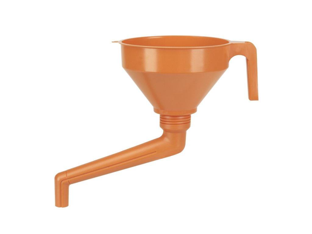 Trychtýř plastový 160 mm zahlý se sítkem PRESSOL