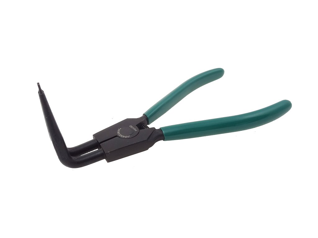 Kleště seger vnější, extra dlouhé, zahnuté čelisti, 18 cm - JONNESWAY P9508D 01