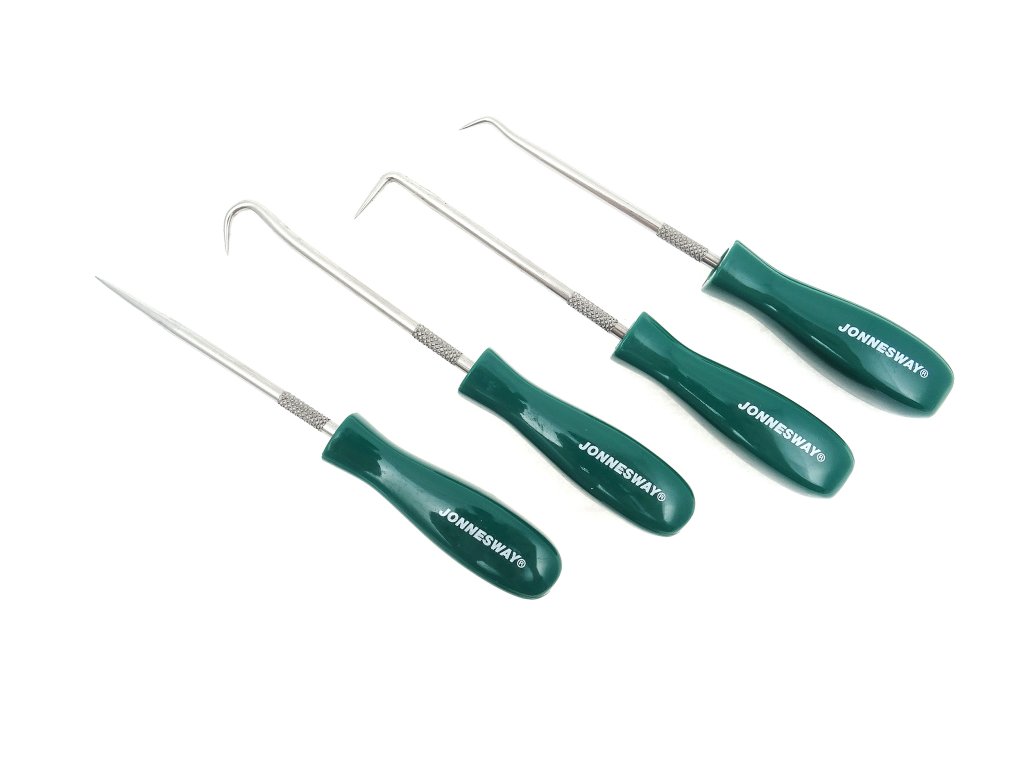 Sada háčků a hrotů na vytažení gufer, O-kroužků - JONNESWAY AI030022 01