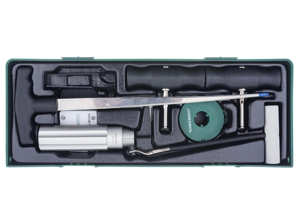 Sada na vyřezávání lepených autoskel v kazetě - JONNESWAY AB10001SP 00