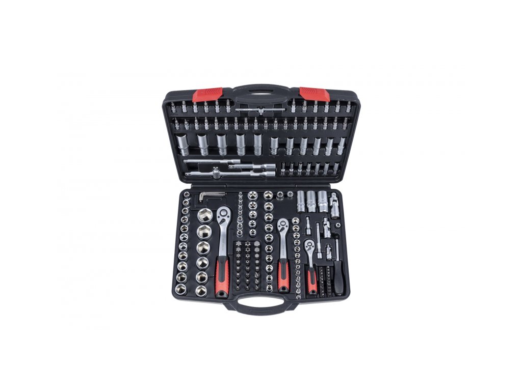 Gola sada s nářadím 1/4”, 3/8” a 1/2”, 171 dílů - QUATROS QS50171 a