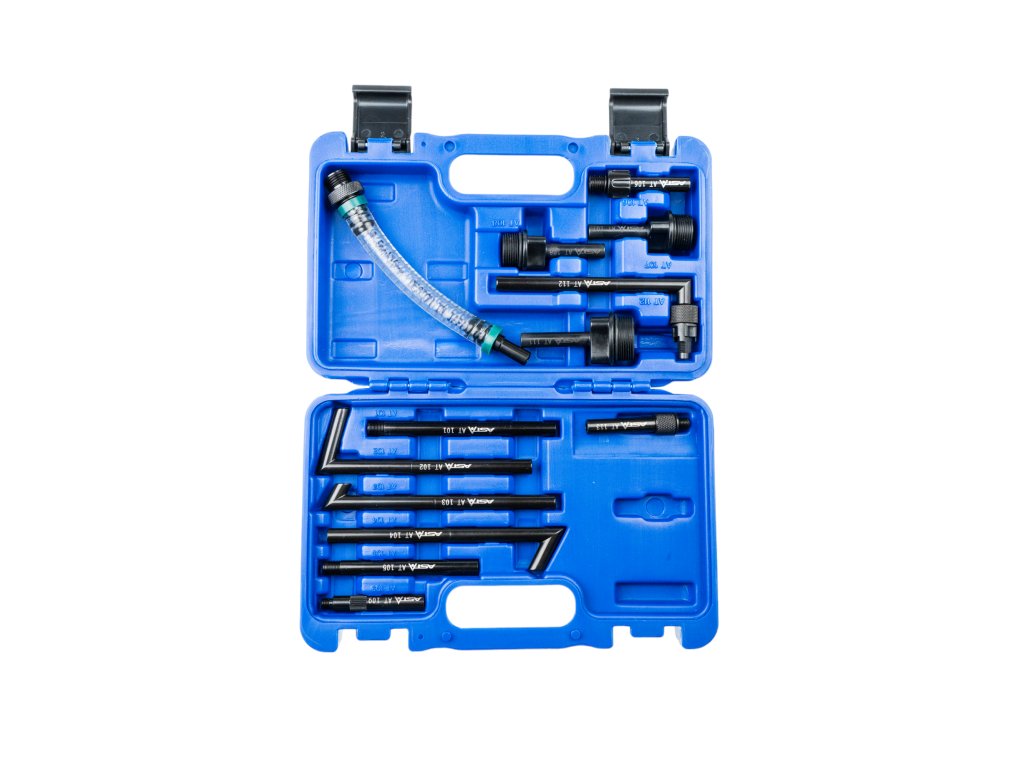 Pneumatická plnička a odsávačka oleje ATF do automatických převodovek, s adaptéry - ASTA