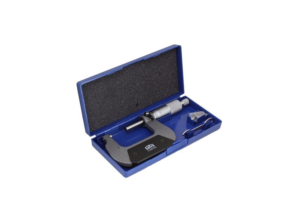 Mikrometr třmenový, rozsah 25 - 50 mm, dělení 0,01 mm 1