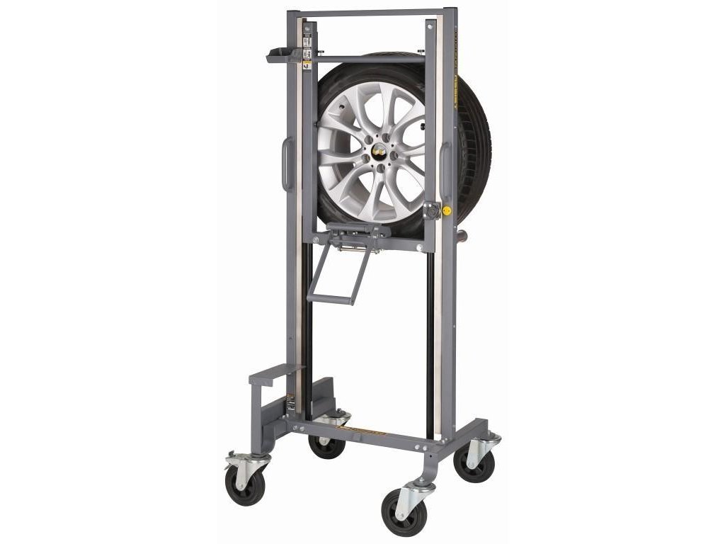 Zvedák pojízdný pro montáž kol Winntec WHEEL ASSIST ERGO+