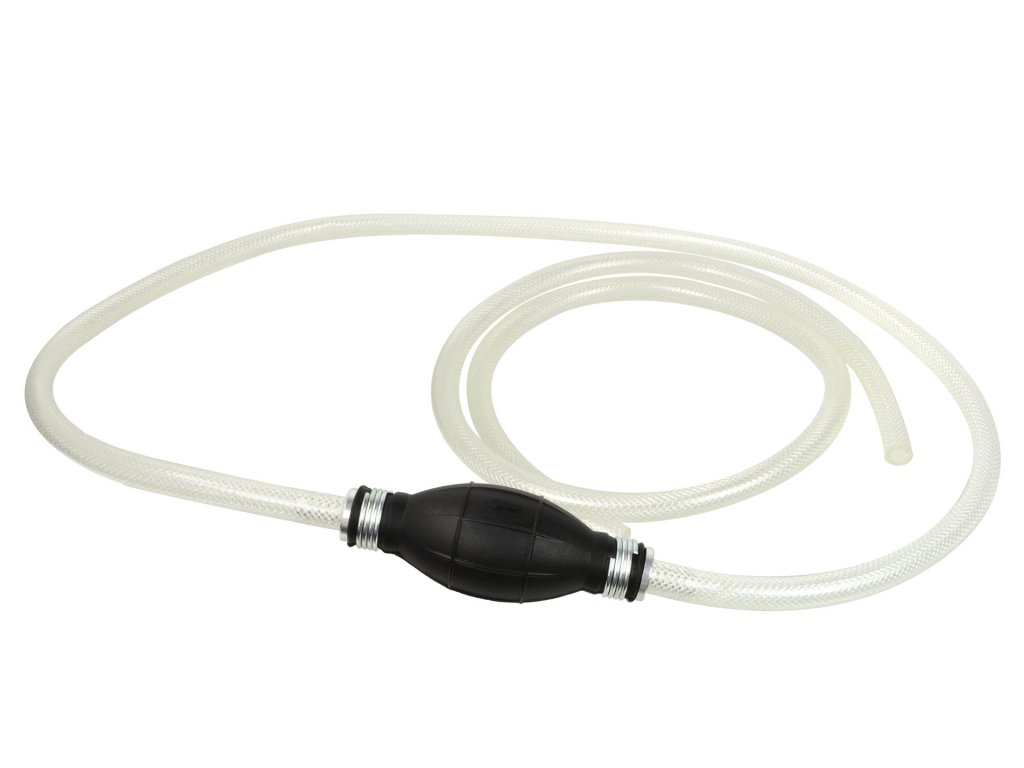 Přečerpávací ruční pumpa - balónek, 2x hadice 1 metr