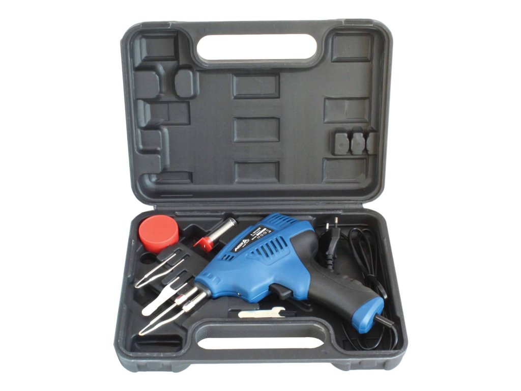 Pistolová páječka 200 W, s příslušenstvím