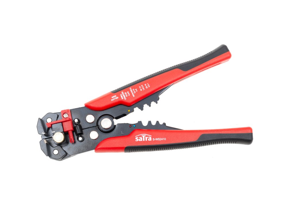 Kleště víceúčelové na odizolování a štípání kabelů, krimpování konektorů, 0,2-6 mm SATRA 1