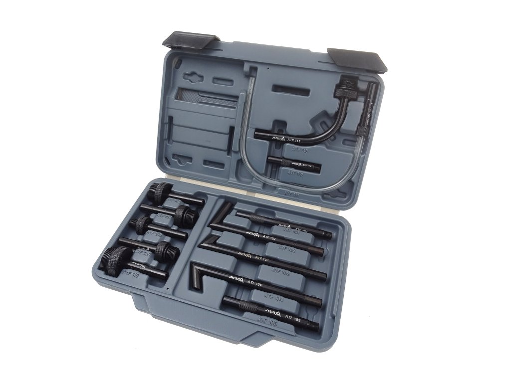 Adaptéry pro plničku oleje ATF do automatických převodovek, 13 ks - ASTA A-ATF13 01