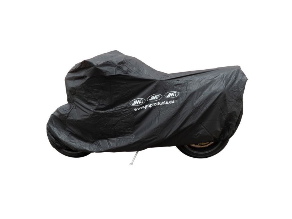 Krycí plachta na motorku XL 275 x 108 x 104 cm Premium, venkovní vodotěsná, černá
