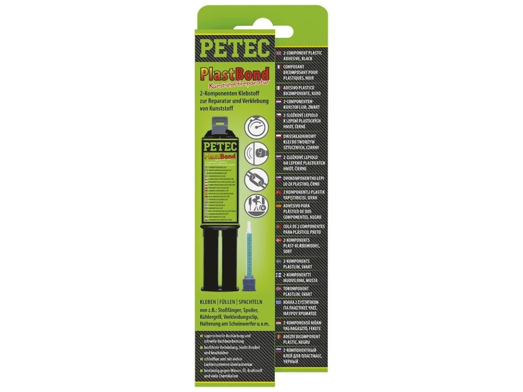 Polyuretanové lepidlo na plasty PlastBond, 24 ml - Petec