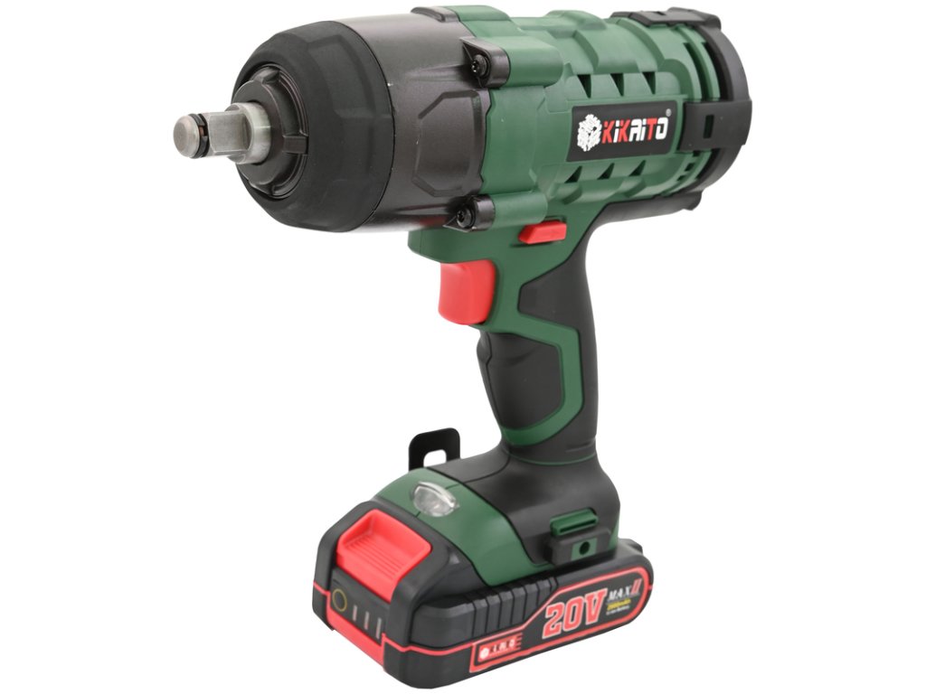 Aku rázový utahovák 1/2" 450 Nm, Li-ion 2.0 Ah - Tiger BT-K-IW36