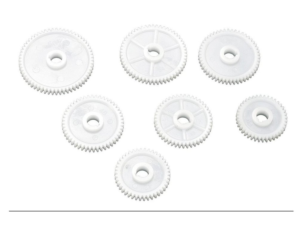 Výměnná metrická kola na řezání závitů pro soustruh Hobby 250 a Proficenter 250, sada 7 ks