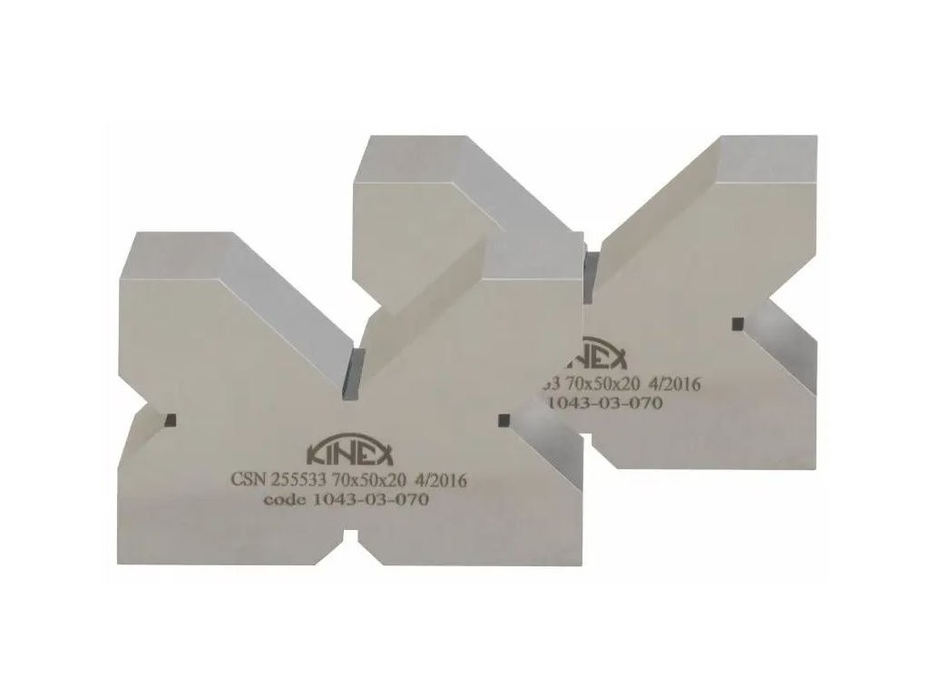 Prizmatické kostky 130x50x110 mm ČSN 25 5533 - KINEX