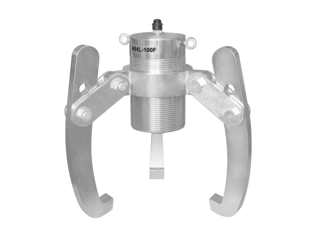 Dvou- nebo tříramenný hydraulický stahovák HHL-100F, 100 t, nastavitelná ramena - Genborx1