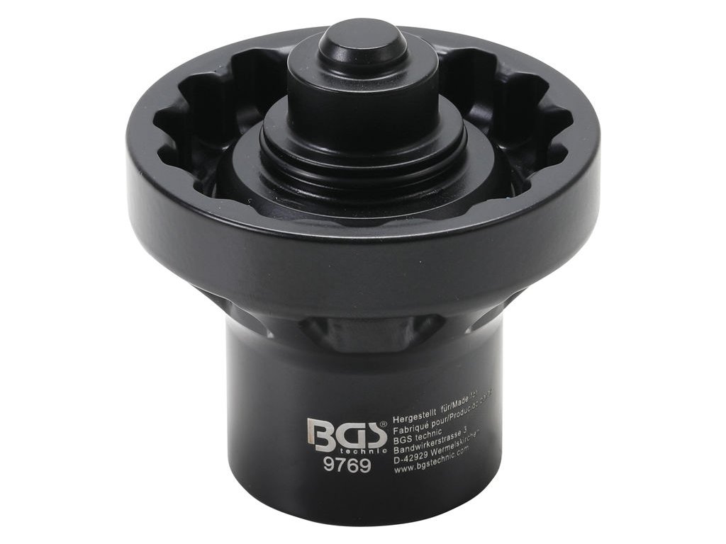 Hlavice na centrální matici náboje předního kola Porsche 911 a 991, 3/4" - BGS BGS109769