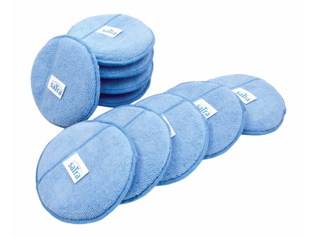 Sada houbiček na voskování, mikrovlákno, 10 ks – Asta S-CL10W 1