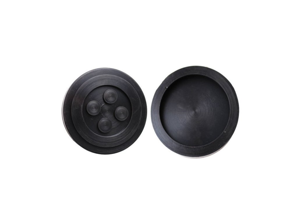 Gumová podložka zvedáku 120 x 26 mm, s límcem - Ferdus 10.312 1