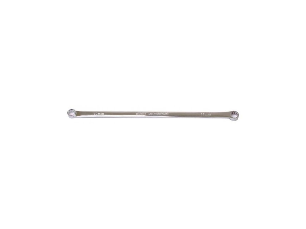 Klíč očkový rovný, 10 x 11 mm, extra dlouhý 291 mm, 12hranný - BAZAROVÝ produkt