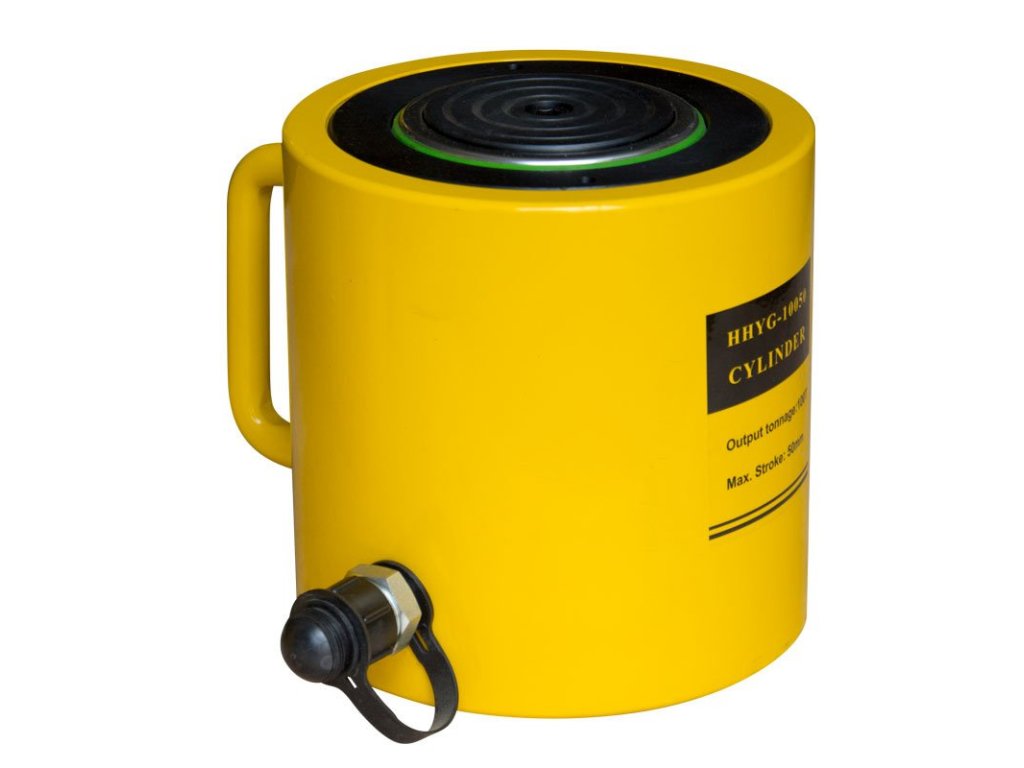 Hydraulický válec jednočinný univerzální, nosnost 100 tun - Genborx HHYG-10050 1