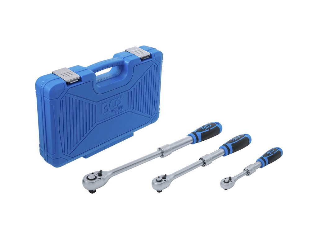 Teleskopické ráčny 190-445 mm, sada 3 ks - BGS 25123 1