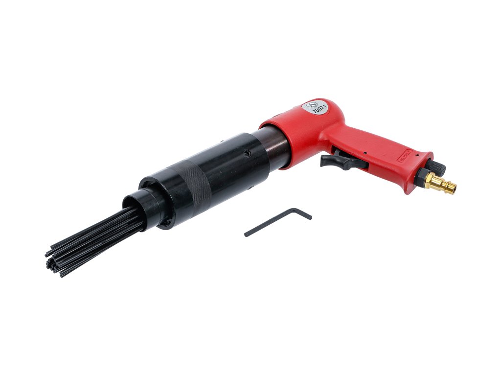 Pneumatický jehlový oklepávač Kraftmann - BGS 70971 a