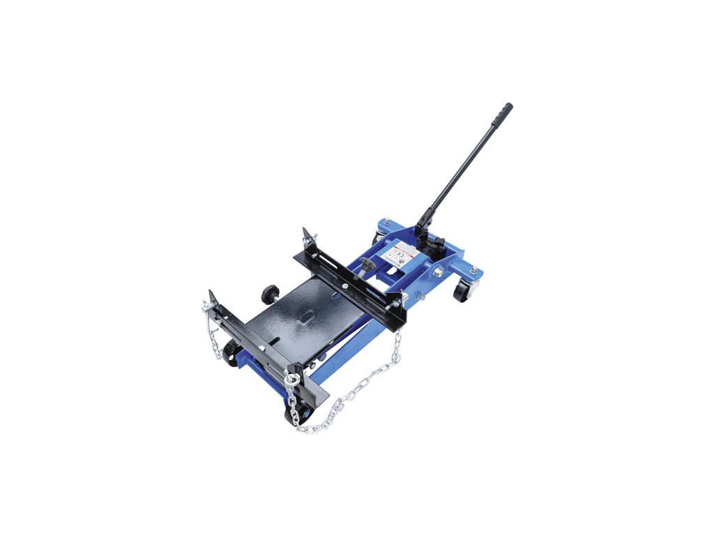 Zvedák převodovek hydraulický, pojízdný, 160-650 mm, nosnost 500 kg - BGS 70029