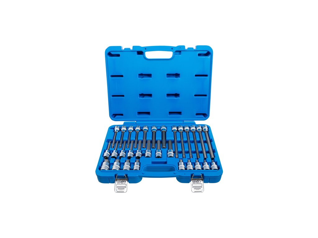 Zástrčné hlavice Imbus 1/2", H5-H14, sada 30 dílů - BGS 5181