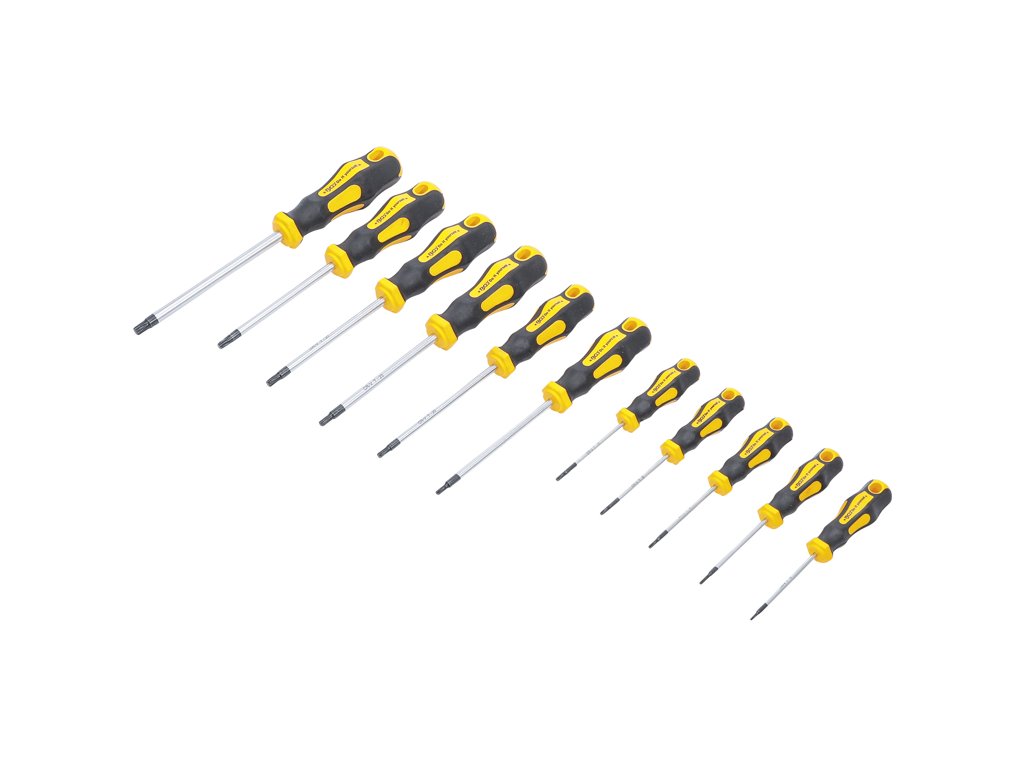 Šroubováky TORX T6-T40, sada 11 dílů bgs do it yourself 7844