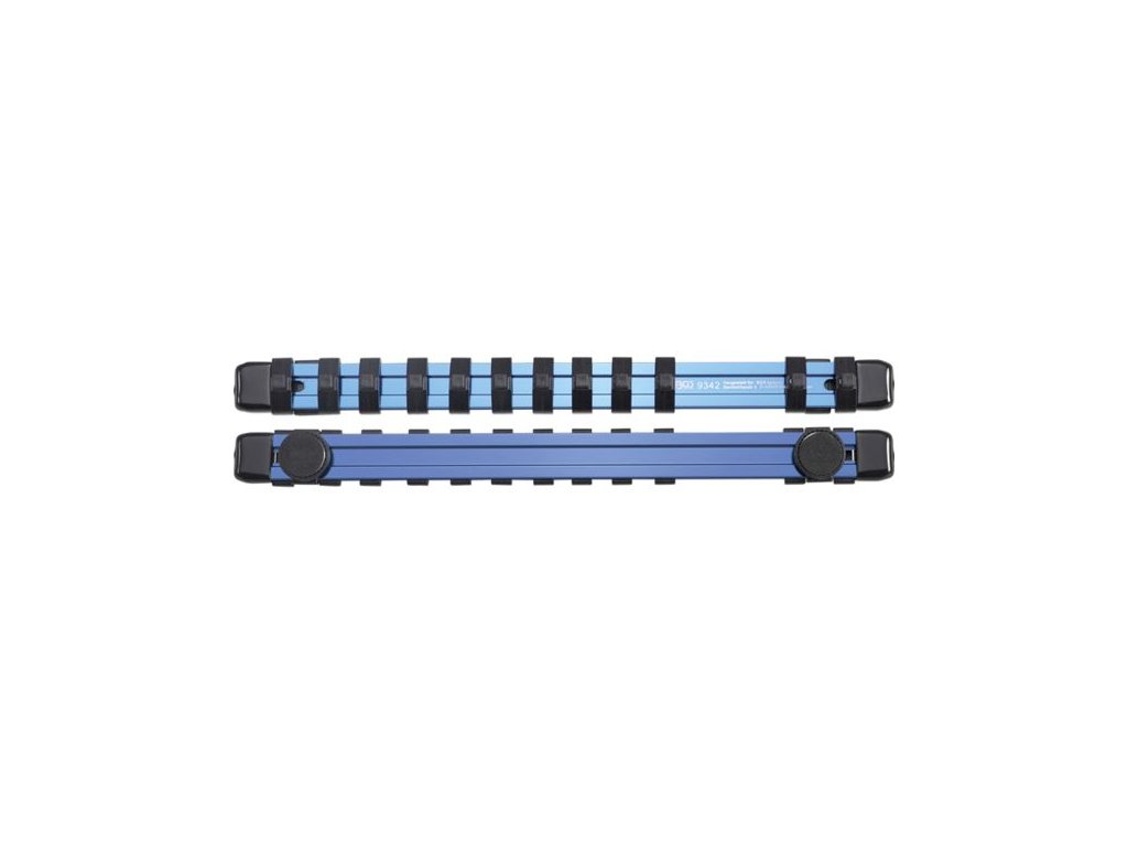 BGS Technic BGS 9342 Lišta pro upevnění 12 ks nástrčných 1/4" hlavic, magnetická