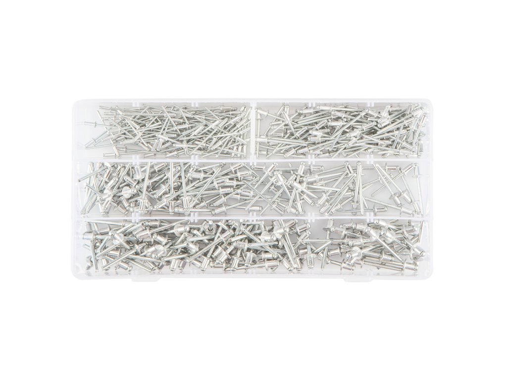 Sada nýtů, 2,4-4,8 mm, 400 ks - NEO tools