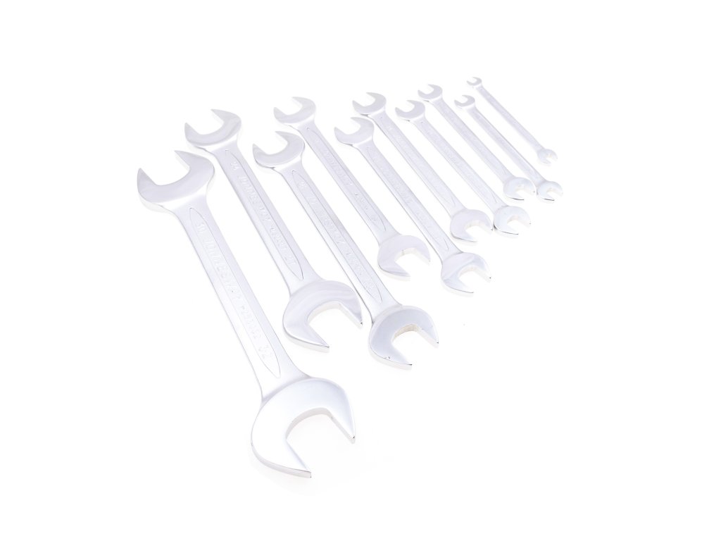 Klíče ploché otevřené, dvoustranné, velikosti 6 - 32 mm - JONNESWAY 01